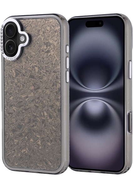 Apple iPhone 16 Plus Uyumlu Kılıf Taşlı Tasarımlı Zore Kapi Kapak