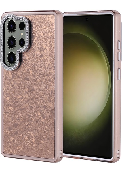 Samsung Galaxy S25 Ultra Uyumlu Kılıf Taşlı Tasarımlı Zore Kapi Kapak