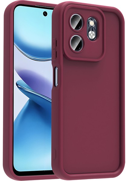 Infinix Smart 9 Uyumlu Kılıf Kamera Korumalı Zore Ananas Kapak