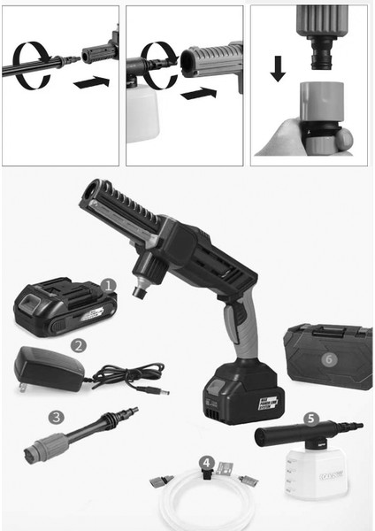16 Lt Akülü Yüksek Basınçlı Yıkama Makınsesı modelleri