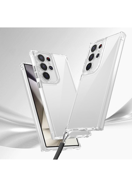 Samsung Galaxy S25 Ultra Uyumlu Kılıf Airbagli Takılabilir Askı Aparatlı Zore Snap Silikon Kapak fiyatları