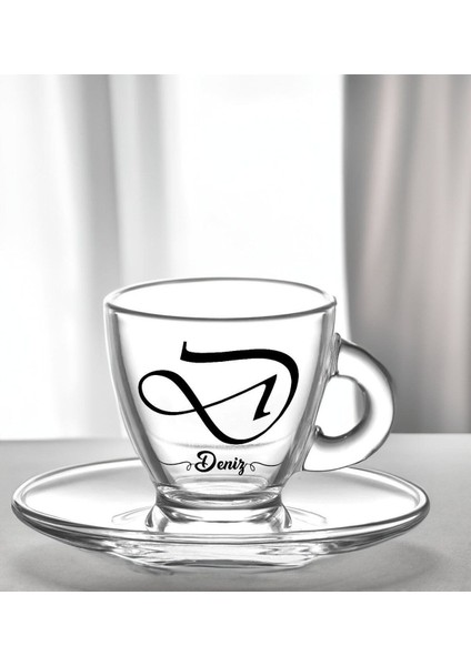 Kişiye Özel Renkli Cam Espresso Fincan Takımı 2’li, Hediye Seçeneği fiyatları