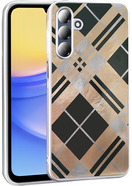 Samsung Galaxy A16 Uyumlu Kılıf Desenli Zore Mep Kapak