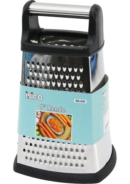 9 Inç - Dörtgen Lüks Metal Rende (5047)