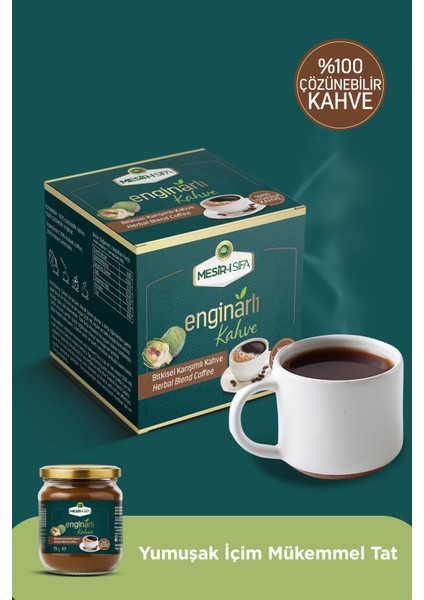 Enginarlı Kahve Bitkisel Karışımlı Çözünebilir Kahve 75 gr modelleri