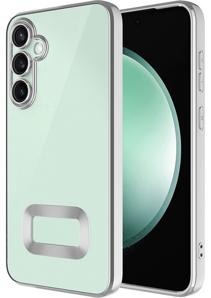 Samsung Galaxy A16 Uyumlu Kılıf Kamera Korumalı Logo Gösteren Zore Omega Kapak