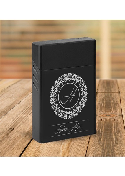 Kişiye Özel Renkli Cam Kahve Fincanı, Türk Kahvesi, Sigara Kutusu ve Çakmak Seti fiyatları