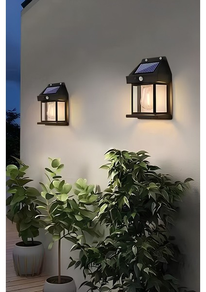 Suya Dayanıklı Hareket Sensörlü Güneş Enerjili Dış Mekan Bahçe Lambası, Şık ve Kullanışlı. modelleri