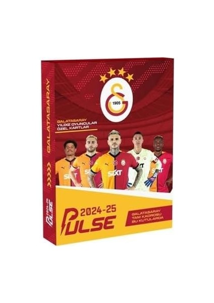 Cards - Galatasaray Pulse Futbol Kart Serisi 2024-2025 (12 Kart)