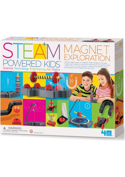 Steam/mıknatıs Keşif Deney Seti