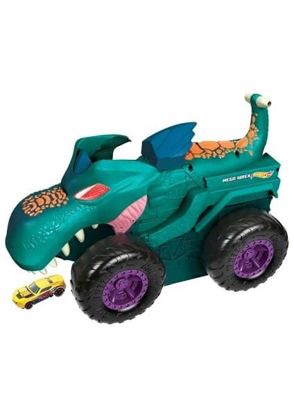 Wheels Monster Trucks Araba Yiyen Mega Wrex Monster Trucks Araba Yiyen Mega Wrex, 3 Yaş ve Üzeri Çocuklar Için GYL13 GYL13 modelleri
