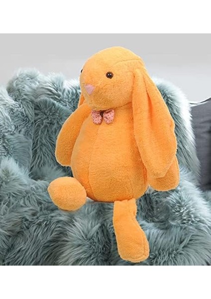 Uyku Arkadaşım Uzun Kulak Bunny Peluş Tavşan 65 cm Turuncu modelleri