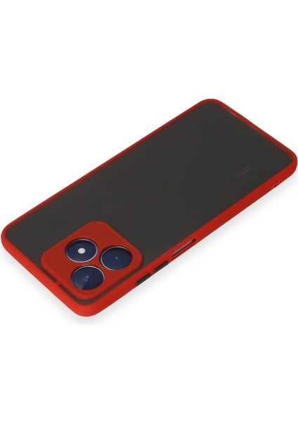 Realme C53 Kılıf Montreal Silikon Kapak - Kırmızı Svlrs modelleri