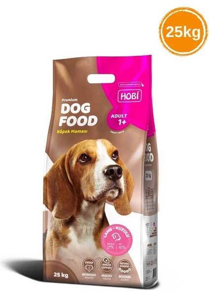Kuzu Etli Yetişkin Köpek Maması 25KG