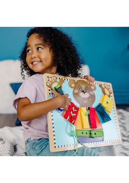 & Doug - Ahşap Temel Beceri Geliştirme Tahtası (13784) fiyatları