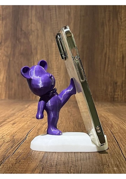 Tekme Atan Ayıcık Telefon Standı