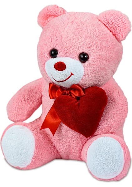 Oyuncak Sevimli Kalpli Ayıcık,pelüş Ayıcık,doldurulabilir Pelüş Hayvan,kawaii,sevgililer Günü,kalpli Ayıcık,rengarenk Ayıcık, (Pembe)