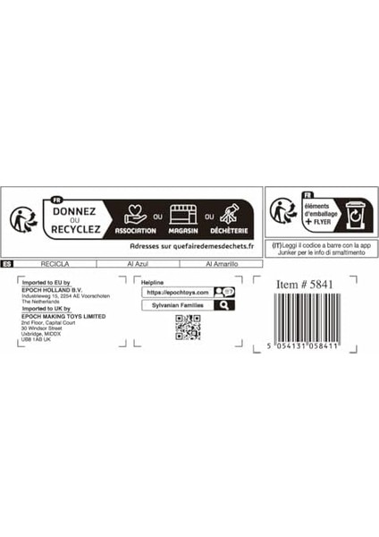 Bebek Rüya Eğlence Parkı, Sylvanian Families fiyatları
