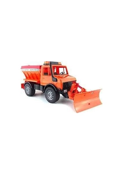 Menashop - Mercedes Benz Unimog Kar Temizleyici ve Tuzlayıcı Ölçekli Model modelleri