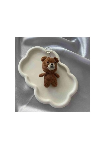 Amigurumi Anahtarlık El Yapımı Ayıcık 10 cm