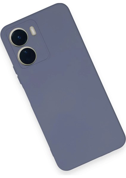 Vivo Y16 Kılıf Nano Içi Kadife Silikon - Gri Svlrs modelleri