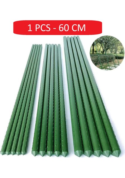 Bahçe Bitki Destek Çubuğu Çiçek Saksı Fidan Sarmaşık Destek Çubuğu 1pcs- 60cm