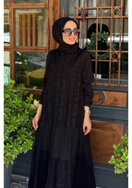 Nurcan Çetin Elbise 25155 Siyah modelleri