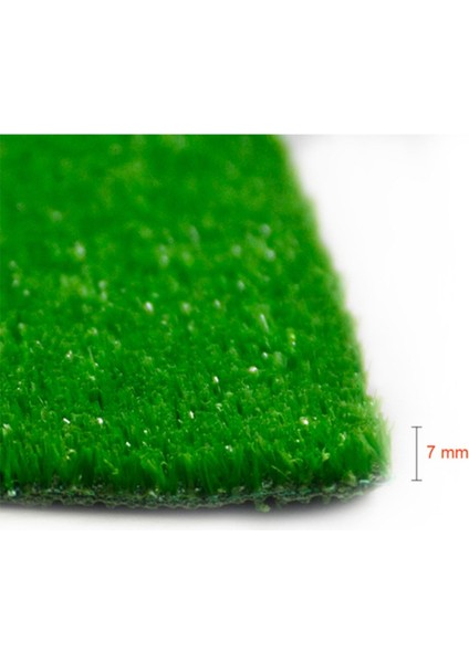 Yeşil Suni Çim Halı 7 mm 50 cm x 1,5 M, Dayanıklı ve Şık Bahçe Dekoru Için Ideal modelleri