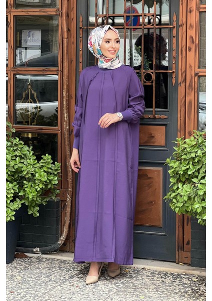 Elbise 6936 Mor