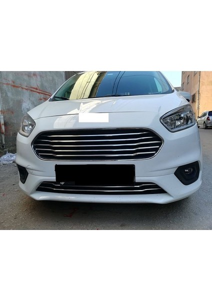 Courier Ön Panjur Krom 7 Parça 2018 + Yeni Kasa Paslanmaz Çelik modelleri