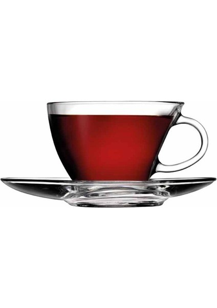 Beyaz 6'lı 230 ml Sade Fincan Seti, Şık ve Kullanışlı Ev Dekoru.