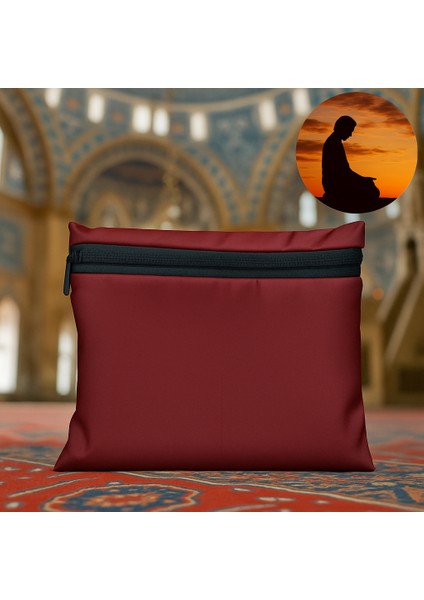 Seyahat Seccadesi - Cep Seccadesi - Taşınabilir Seccade - Su Geçirmez Cep Seccadesi - Prayer Mat