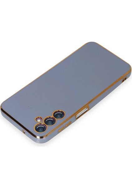 Samsung Galaxy M14 5g Kılıf Volet Silikon - Mavi Svlrs modelleri