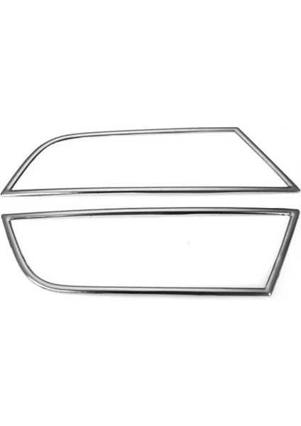 Skoda Octavıa A7 Sis Far Çerçevesi 2015 > Krom 2 Parça Paslanmaz Çelik fiyatları