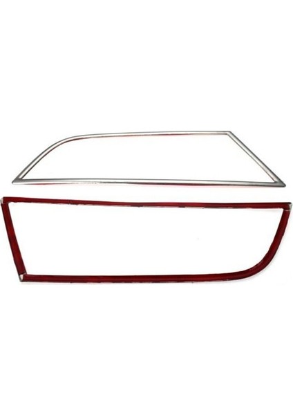 Skoda Octavıa A7 Sis Far Çerçevesi 2015 > Krom 2 Parça Paslanmaz Çelik modelleri
