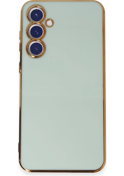 Samsung Galaxy S23 Fe Kılıf Volet Silikon - Açık Yeşil Svlrs