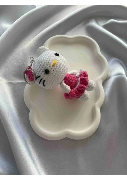 Amigurumi Anahtarlık El Yapımı Kitty 13 cm fiyatları