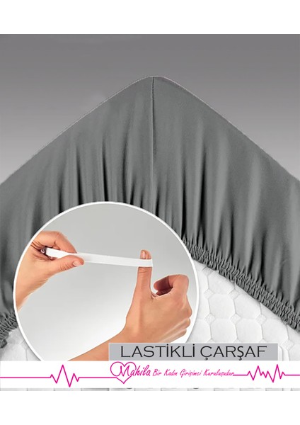 Premium Lüks Pamuklu Lastikli Çarşaf | Yastık Kılıfı Hediyeli fırsatları
