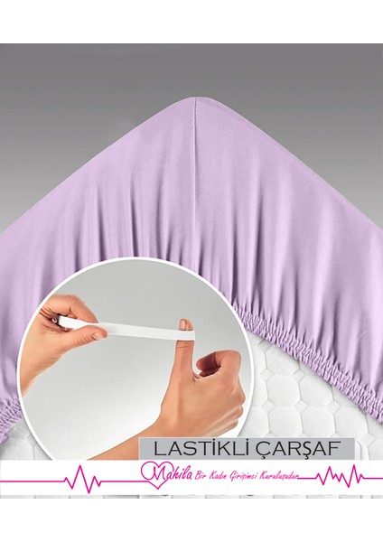 Premium Lüks Pamuklu Lastikli Çarşaf | Yastık Kılıfı Hediyeli fırsatları