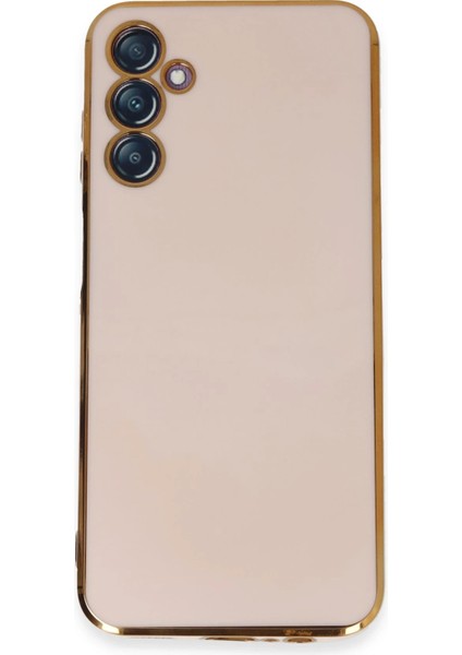 Samsung Galaxy M14 5g Kılıf Volet Silikon - Pembe Svlrs
