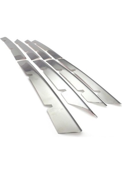 Passat B6 Ön Panjur 2005 - 2010 Krom 8 Parça Paslanmaz Çelik