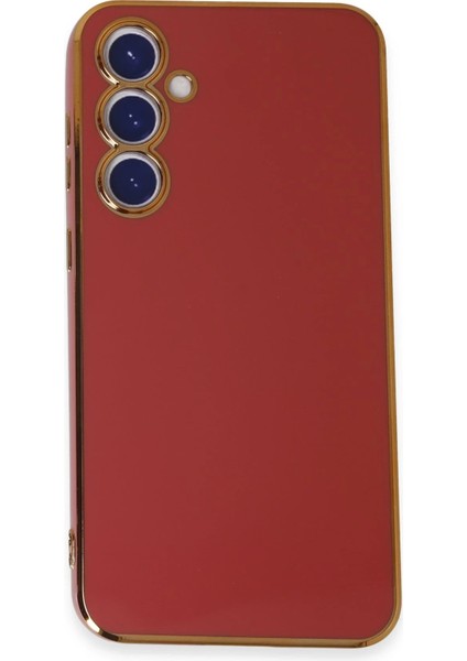 Samsung Galaxy S23 Fe Kılıf Volet Silikon - Kırmızı Svlrs