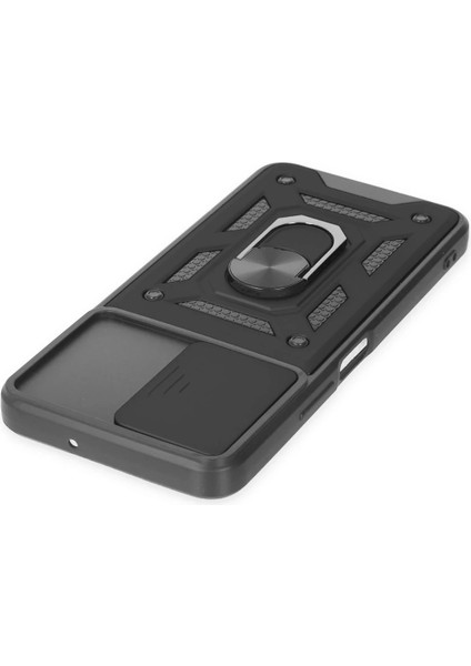 Vivo Y16 Kılıf Pars Lens Yüzüklü Silikon - Siyah Svlrs fırsatları