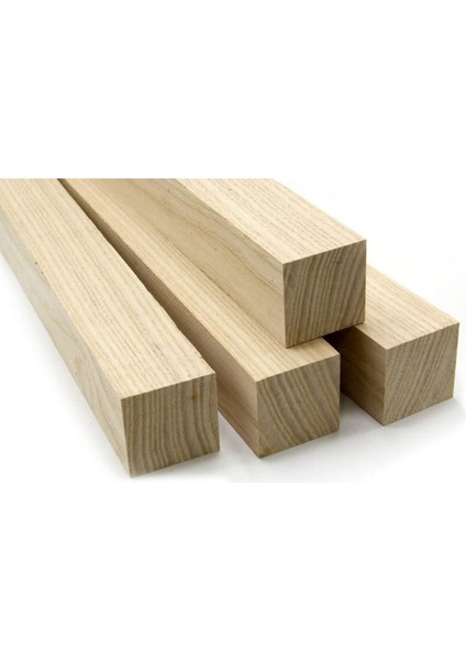 1,5X1,5X100 cm Dişbudak Kereste, Tahta Çıta, Çok Renkli, Dayanıklı ve Şık Tasarım fırsatları