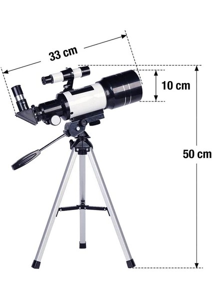 F30070M Teleskop 300X70MM fiyatları