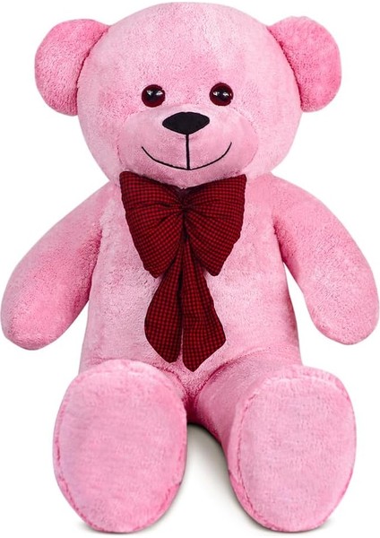 Oyuncak 100 cm Dev Pelüş Ayıcık,papyonlu Ayı,peluş Ayı,yumuşak ve Sevimli Büyük Boy Ayı, Ayı,sarılmalık Ayı,papyonlu Ayıcık,sevgiliye Hediye Ayıcık,dev Ayı,büyük Boy Ayı (Pembe)