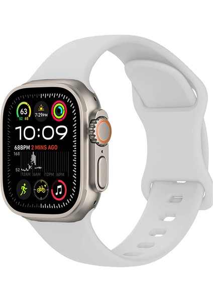 Apple Watch Ultra 49MM Uyumlu Zore KRD-131 Silikon Kordon Strap Kayış