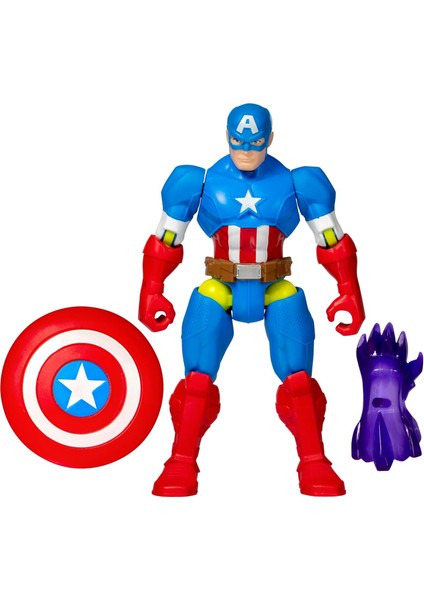 Marvel Captain America Ngers Karıştır ve Eşleştir Aksiyon Figürü ve Aksesuarları