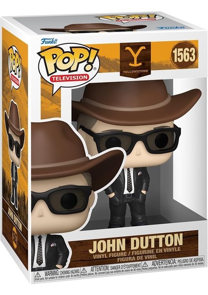 Toys Funko Pop Tv: Yellowstone - John Dutton Figür