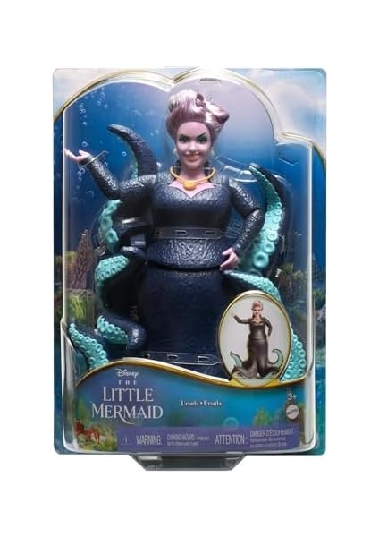 The Little Mermaid Prenses Kötü Deniz Cadısı, The Little Mermaid, Çok Renkli, Medium